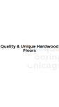 Mobile Screenshot of hardwood-flooring-chicago.com